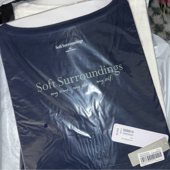 Soft Surroundings Mistral SUPIMA® Slub Tank 🌺🌸 - Picture 4 of 8